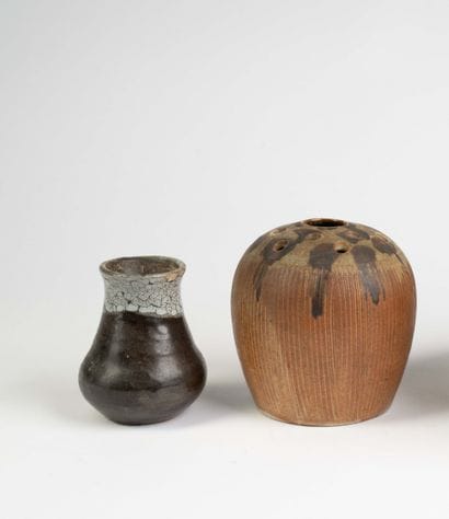 EUGENE LION (1867-1945)
Vase tronconique...