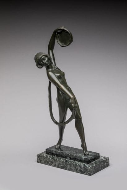 * ALFRED GILBERT (1854-1934)
« Danseuse au...