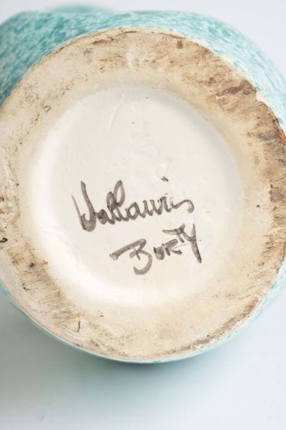 Yvan BORTY à Vallauris,
Vase en céramique...