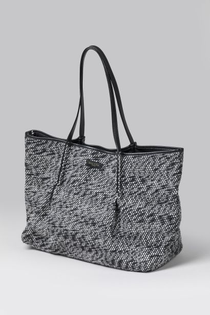 NINA RICCI
Cabas en cuir et lainage avec...