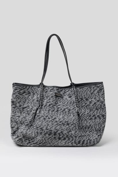 NINA RICCI
Cabas en cuir et lainage avec...