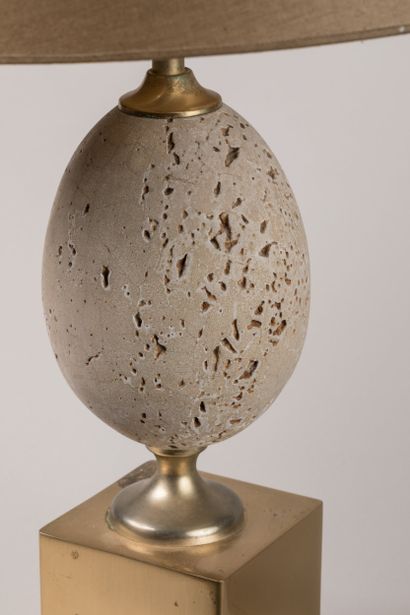 PHILIPPE BARBIER (ATTRIBUE A)
Lampe de salon.
Le...