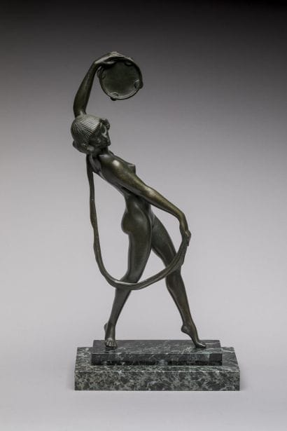 * ALFRED GILBERT (1854-1934)
« Danseuse au...