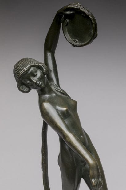 * ALFRED GILBERT (1854-1934)
« Danseuse au...