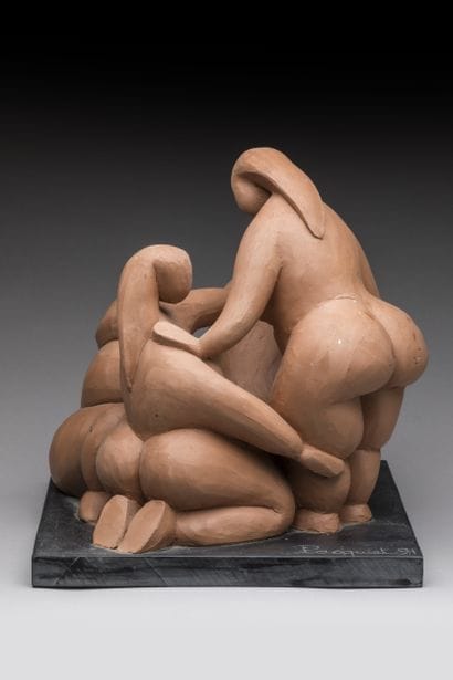 A. FRIAUD-PASQUIET (XXe-XXIe)
« 4 nus » 1991
Groupe...