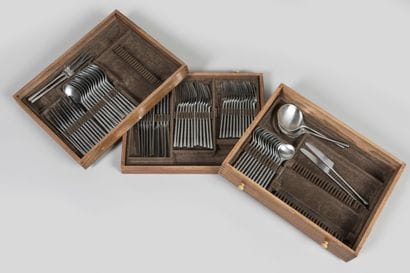 DANSK DESIGN FINLAND
Ménagère en acier de...