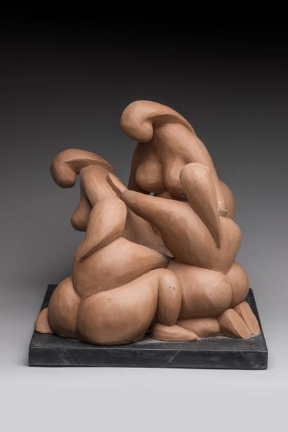 A. FRIAUD-PASQUIET (XXe-XXIe)
« 4 nus » 1991
Groupe...