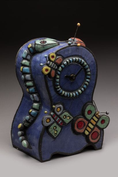 CECILE LIENHARD
« Papillons et serpents »
Pendule...