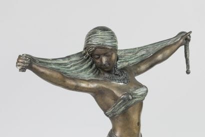 TRAVAIL MODERNE
« Danseuse »
Sculpture.
Epreuve...