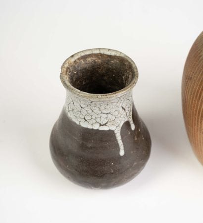 EUGENE LION (1867-1945)
Vase tronconique...
