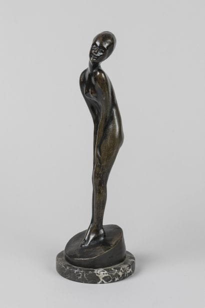 ECOLE MODERNE 
« La Pudeur »
Sculpture. 
Epreuve...