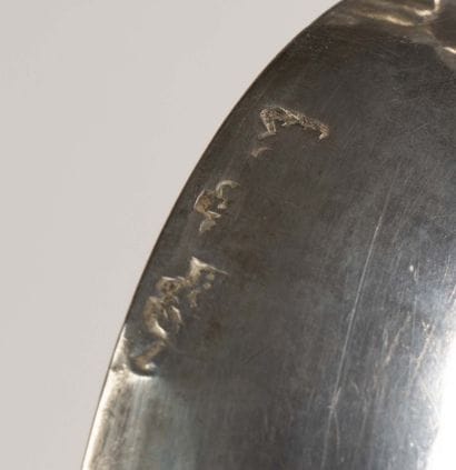A small goblet on a silver base, 18th century
166.38...