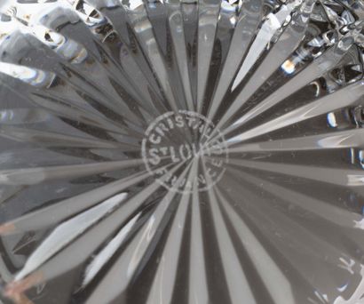 Service de verres et à dessert en cristal...