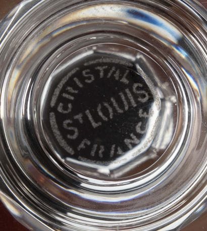 Service de verres en cristal de St Louis...