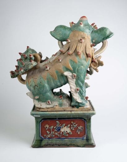 VIETNAM, early 20th century 
Polychrome ceramic...