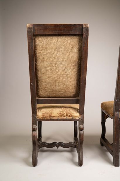 Two so-called “sheep’s bone” chairs with...