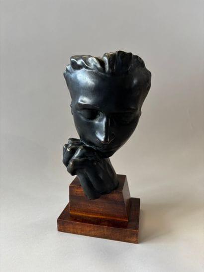 BOURGOUIN Eugène (1880 - 1924)
Le poète,
Sculpture...