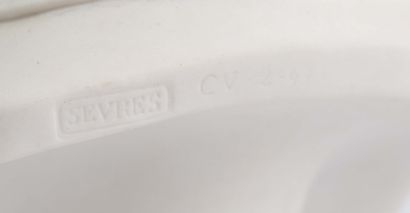 Sèvres, buste de Napoléon 1er en biscuit...