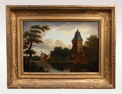 Philippe BUDELOT (1770 - 1841) (attr. à)
Paysage...