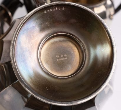 Luc LANEL for Christofle 
Tea set including...