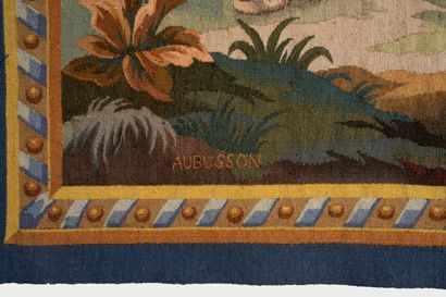 AUBUSSON
Tapisserie en laine représentant...
