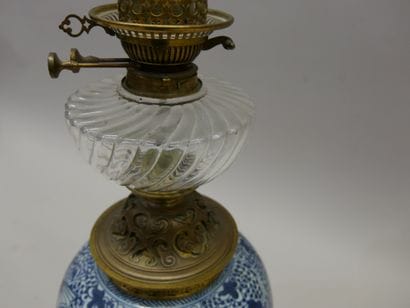 Chinese porcelain vase with rotating decoration...