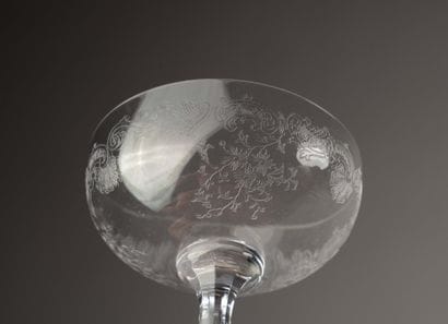 Service de verres en cristal de St Louis...
