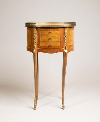 Table chiffonnière en placage de bois Indigènes...