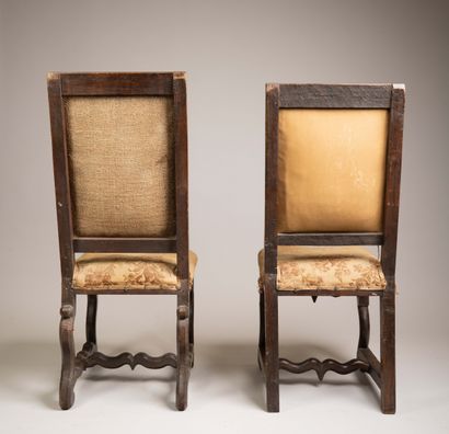 Two so-called “sheep’s bone” chairs with...