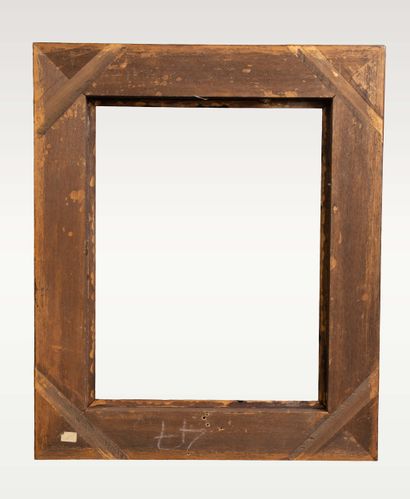 Pair of wooden frames with tortoiseshell-effect...