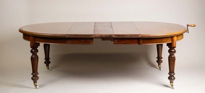 Dining table and 8 chairs
(with 3 extension...