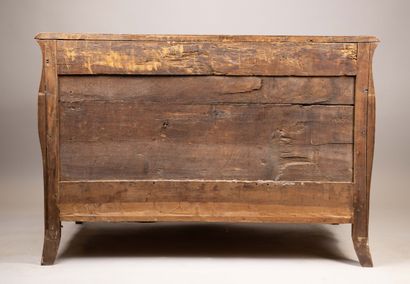 Chest of drawers with a richly decorated...