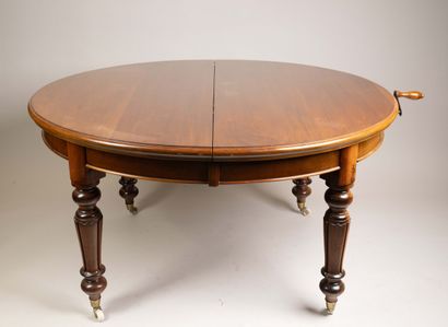 Dining table and 8 chairs
(with 3 extension...