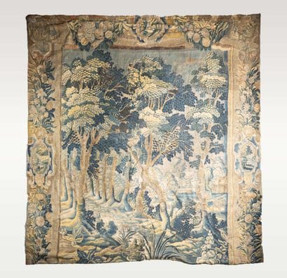 Aubusson or Felletin, 17th century 
Greenery...