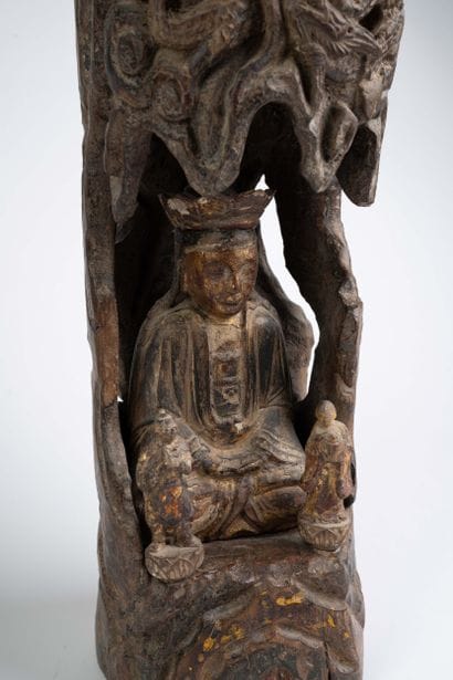 CHINA, late 19th century 
Seated Buddha on...