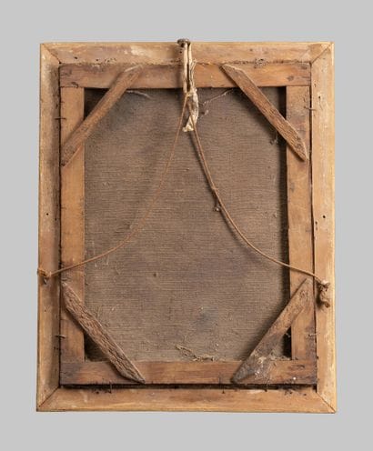 Neoclassical school, ca. 1800,
The Admonition,
Oil...