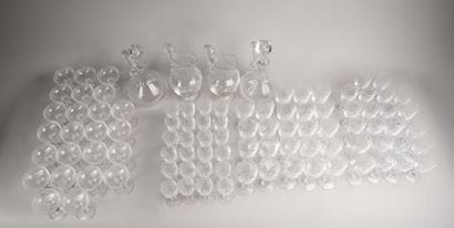 Service de verres en cristal de St Louis...