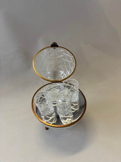 Cut Crystal Caviar Set