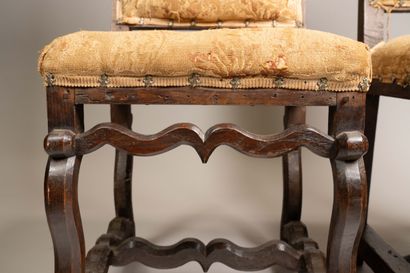 Two so-called “sheep’s bone” chairs with...