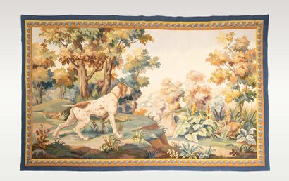 AUBUSSON
Tapisserie en laine représentant...
