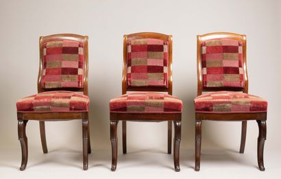 A set of living room furniture with flat...