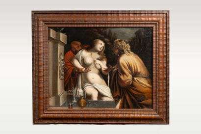 17th-century Flemish School,
Suzanne and...