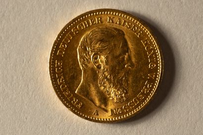 1 20-Mark coin, 1888