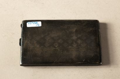 Silver cigarette case