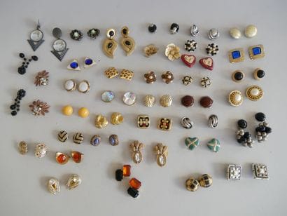 Large Assortment of Fashion Earrings