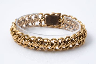 Bracelet style maille américaine ou maillons...