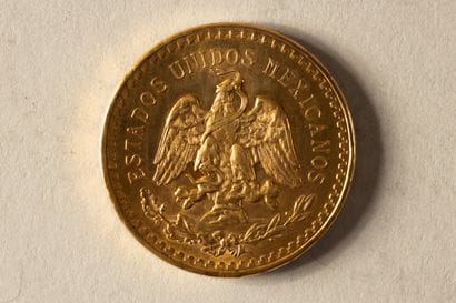 1 gold 50 peso coin