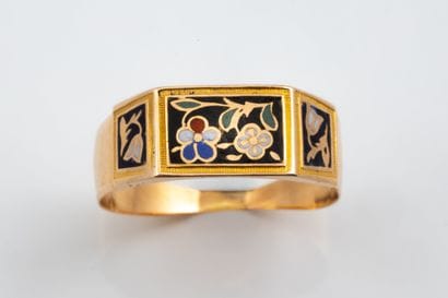 Regional ring with three bands featuring...