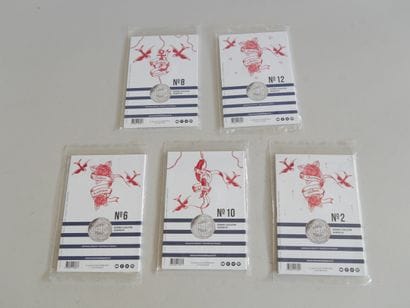 5 10-euro silver coins, Jean-Paul GAULTIER...