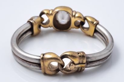 UNOAERRE. Semi-rigid silver bracelet (800...
